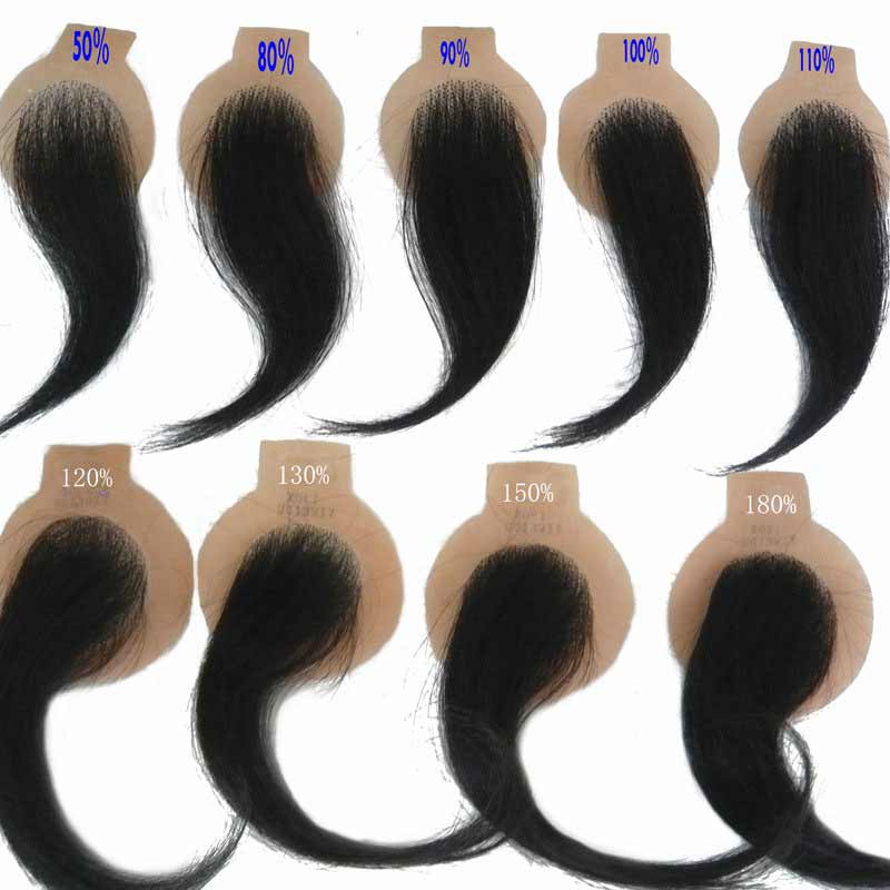 Human Hair Men's Toupee Fine Welded Mono Human Hair Replacement System