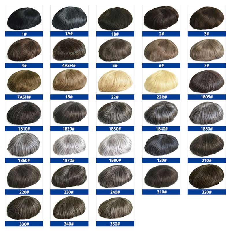 Factory wholesale price french lace human hair toupee